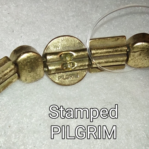 Stretchy Enamel Bracelet w/ Ruby & Garnet Crystals NWT - Picture 12 of 16